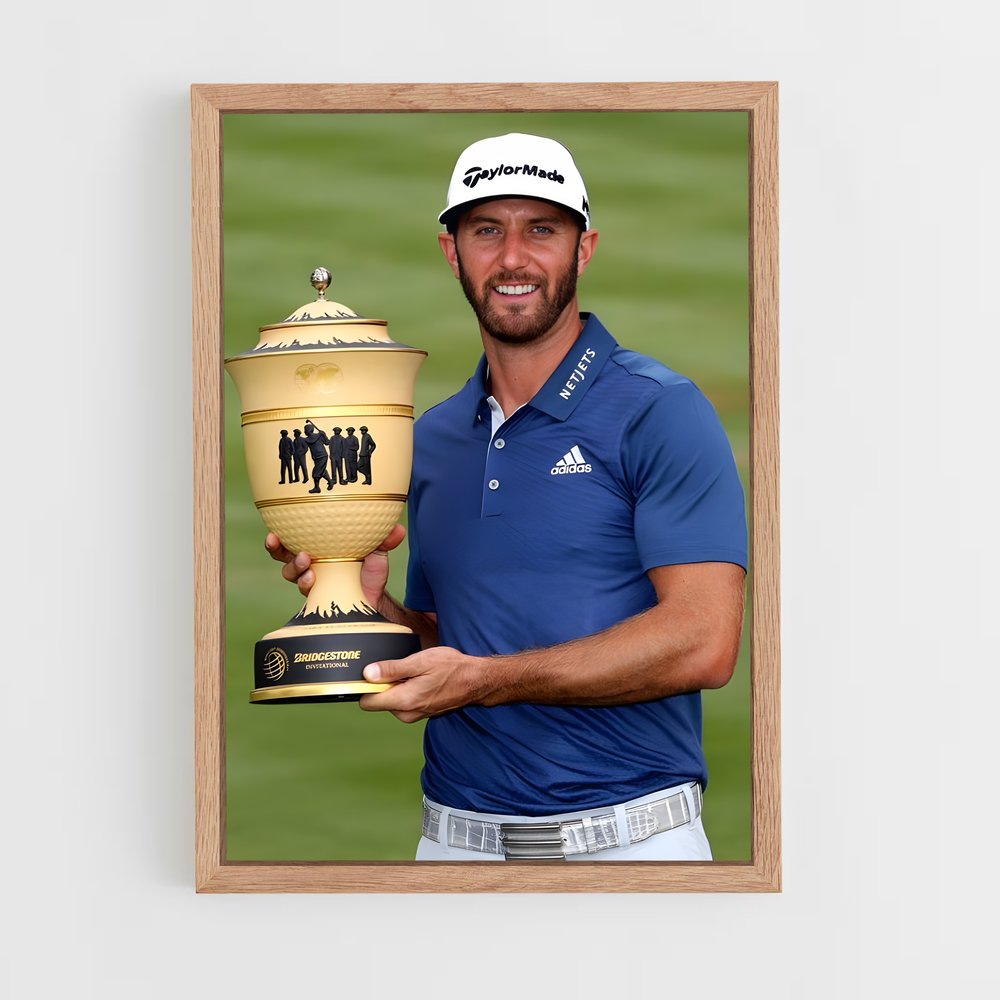 Poster L'Homme aux Trophées – affiche Golf (vue 4)